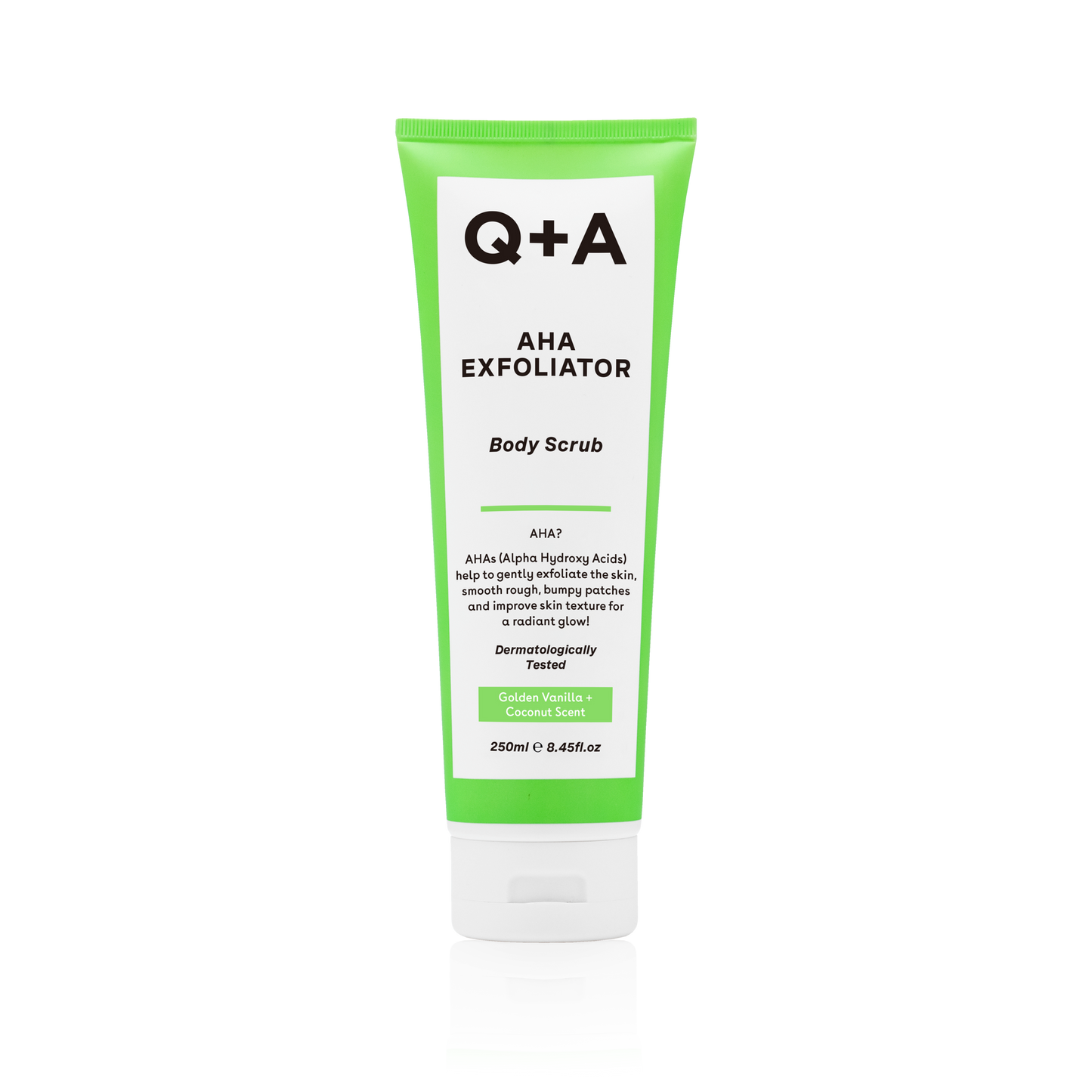 Скраб для тіла з AHA-кислотами Q+A AHA Exfoliator Body Scrub 250ml - Blush