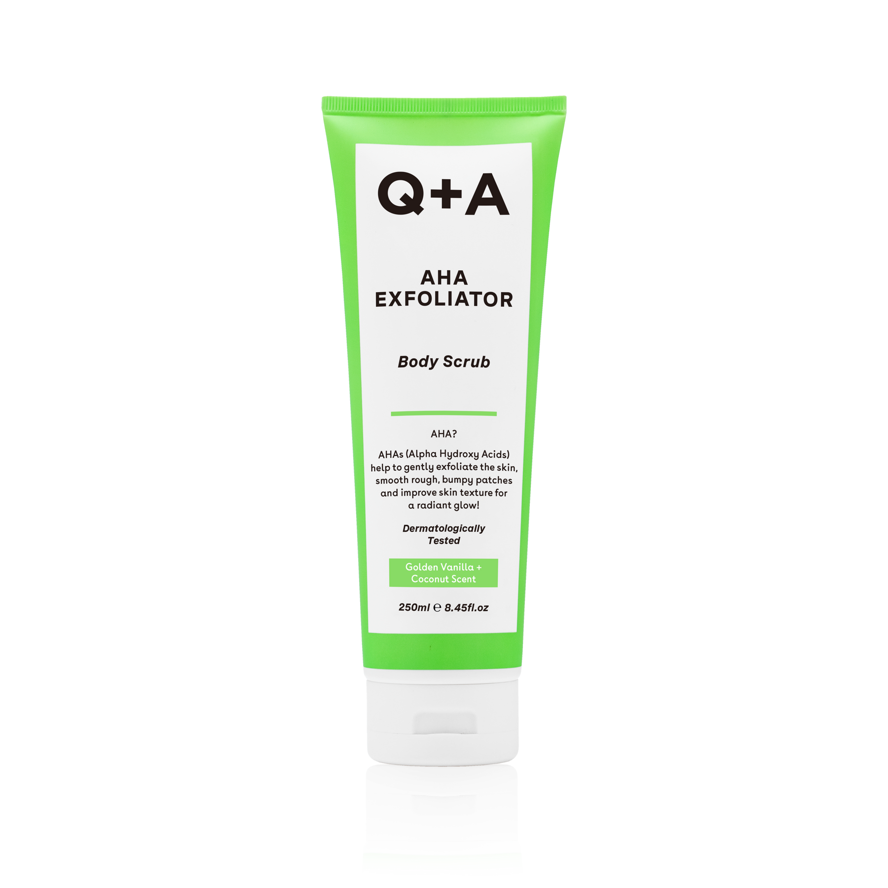 Скраб для тіла з AHA-кислотами Q+A AHA Exfoliator Body Scrub 250ml - Blush
