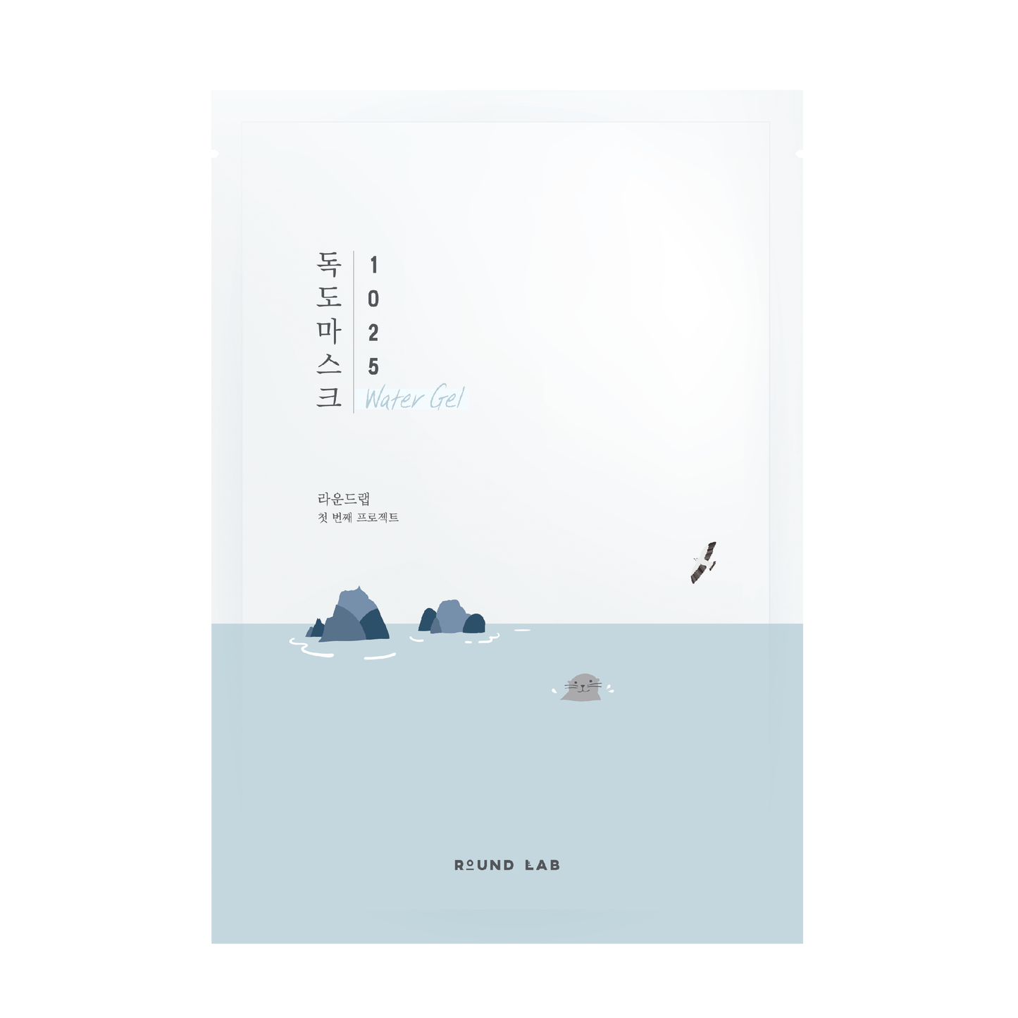 Зволожувальна тканинна маска з морською водою ROUND LAB 1025 Dokdo Water Gel Mask Sheet 30 ml - Blush