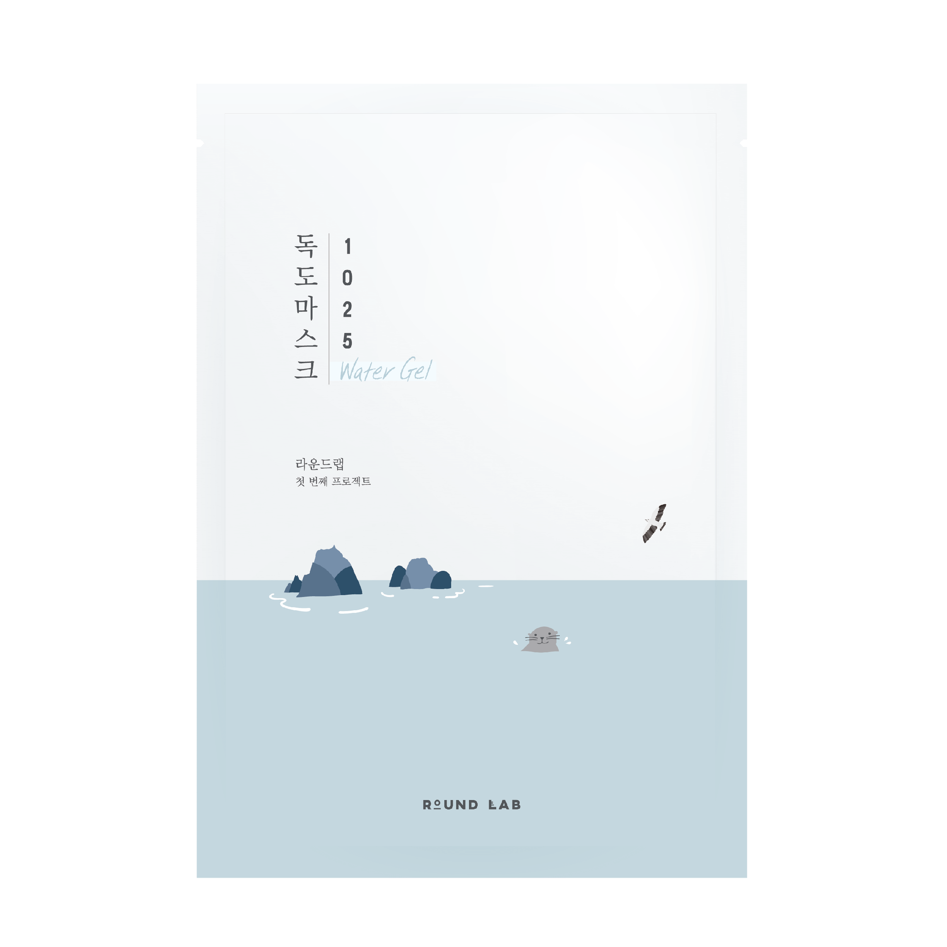 Зволожувальна тканинна маска з морською водою ROUND LAB 1025 Dokdo Water Gel Mask Sheet 30 ml - Blush