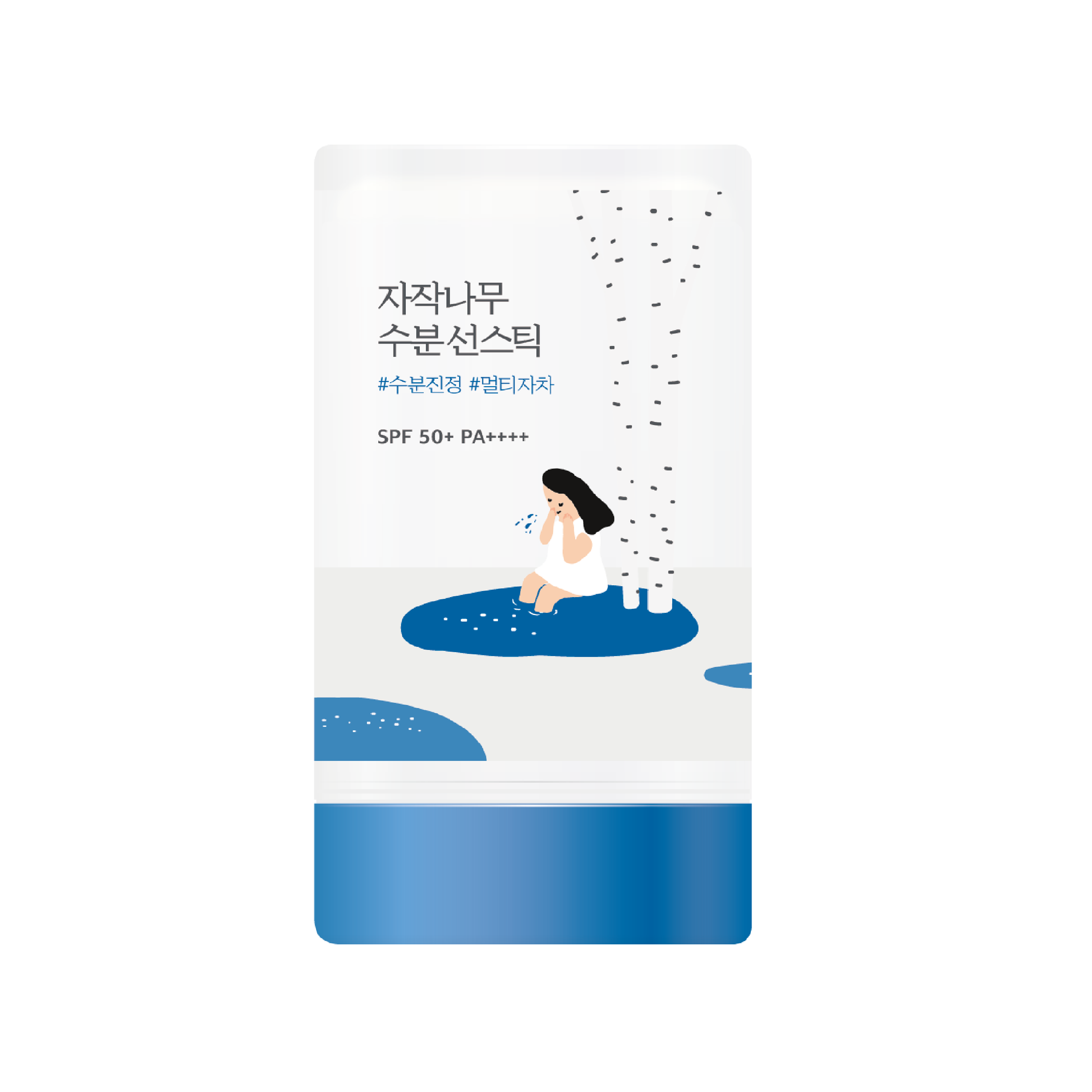 Зволожуючий сонцезахисний стік з березовим соком ROUND LAB Birch Juice Moisturizing Sun Stick 19 g - Blush