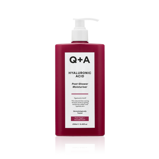 Засіб для інтенсивного зволоження вологої шкіри Q+A Hyaluronic Acid Post-Shower Moisturiser 250ml - Blush