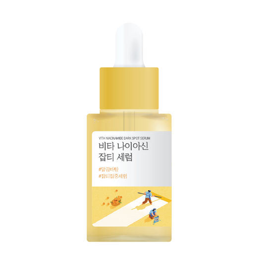 Освітлювальна сироватка з вітаміном C та ніацинамідом ROUND LAB Vita Niacinamide Dark Spot Serum, 30 ml - Blush