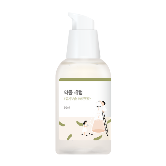 Питательная сыворотка с экстрактом соевых бобов ROUND LAB Soybean Serum 50 ml