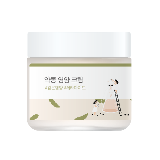 Поживний крем з екстрактом чорних соєвих бобів ROUND LAB Soybean Nourishing Cream 80 ml - Blush