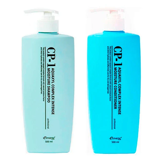 Зволожуючий шампунь і кондиціонер з акваксилом Esthetic House CP-1 Aquaxyl Complex Intense Moisture - Blush