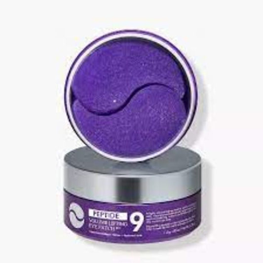 MEDI PEEL PEPTIDE 9 VOLUME LIFTING EYE PATCH PRO 60pcs Гидрогелевые патчи с пептидами и гиалуроновой кислотой, 60шт