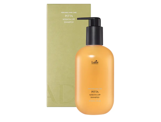 Парфумований кератиновий шампунь для волосся з комплексом амінокислот Lador Keratin LPP Shampoo Pitta, 350мл - Blush