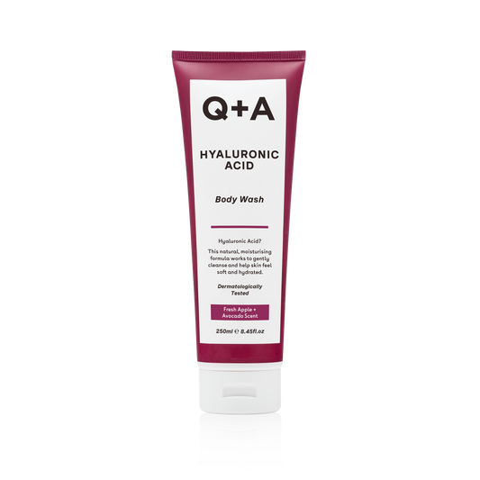 Очищуючий гель для тіла з гіалуроновою кислотою Q+A Hyaluronic Acid Body Wash 250ml - Blush