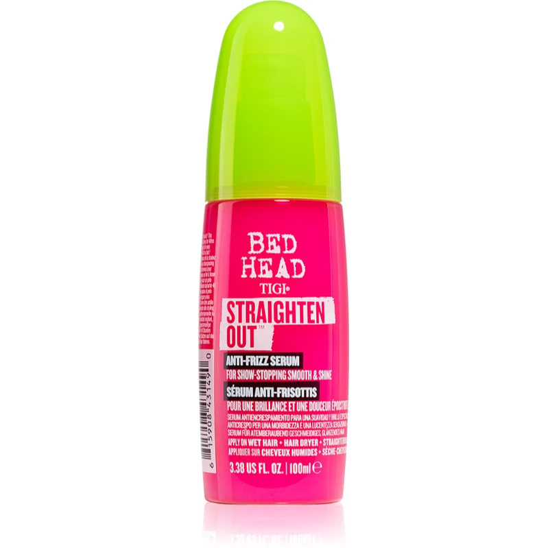 Bed Head Straighten Out вирівнююча сироватка для блиску та шовковистості волосся - Blush
