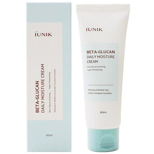 Крем для інтенсивного зволоження та оздоровлення шкіри IUNIK Beta-Glucan Daily Moisture Cream 60ml