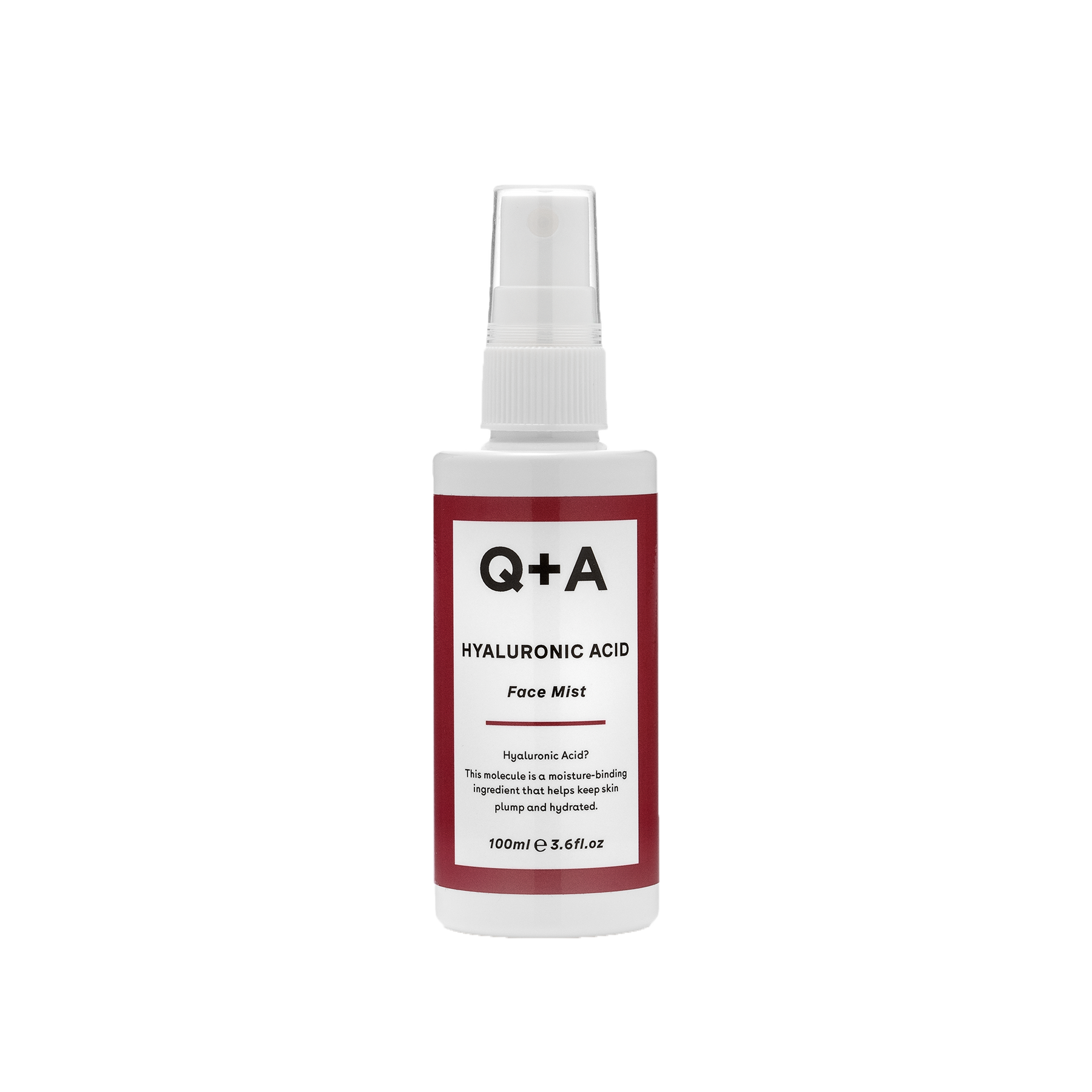 Спрей для обличчя з гіалуроновою кислотою Q+A Hyaluronic Acid Face Mist 100ml - Blush