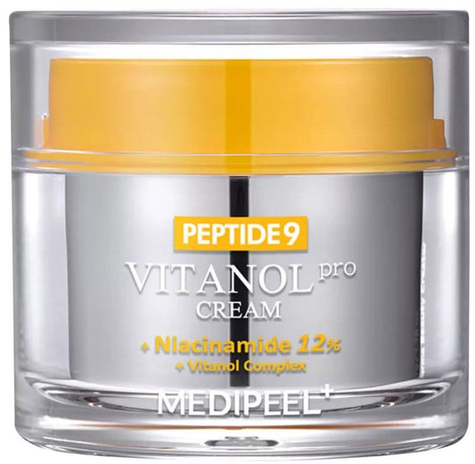 Крем для обличчя Medi-Peel Peptide 9 Vitanol Cream Pro з пептидами та комплексом вітанолу, 50 г