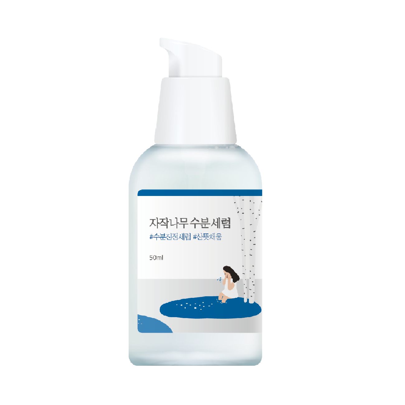 Увлажняющая сыворотка с березовым соком ROUND LAB Birch Juice Moisturizing Serum 50 ml