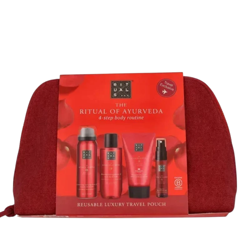 Дорожній набір із косметичкою The Ritual of Ayurveda Travel Set