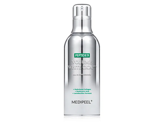 Освітлююча киснева есенція для обличчя з центеллою Medi-Peel Peptide 9 Volume All In One White Cica Essence Pro, 100мл