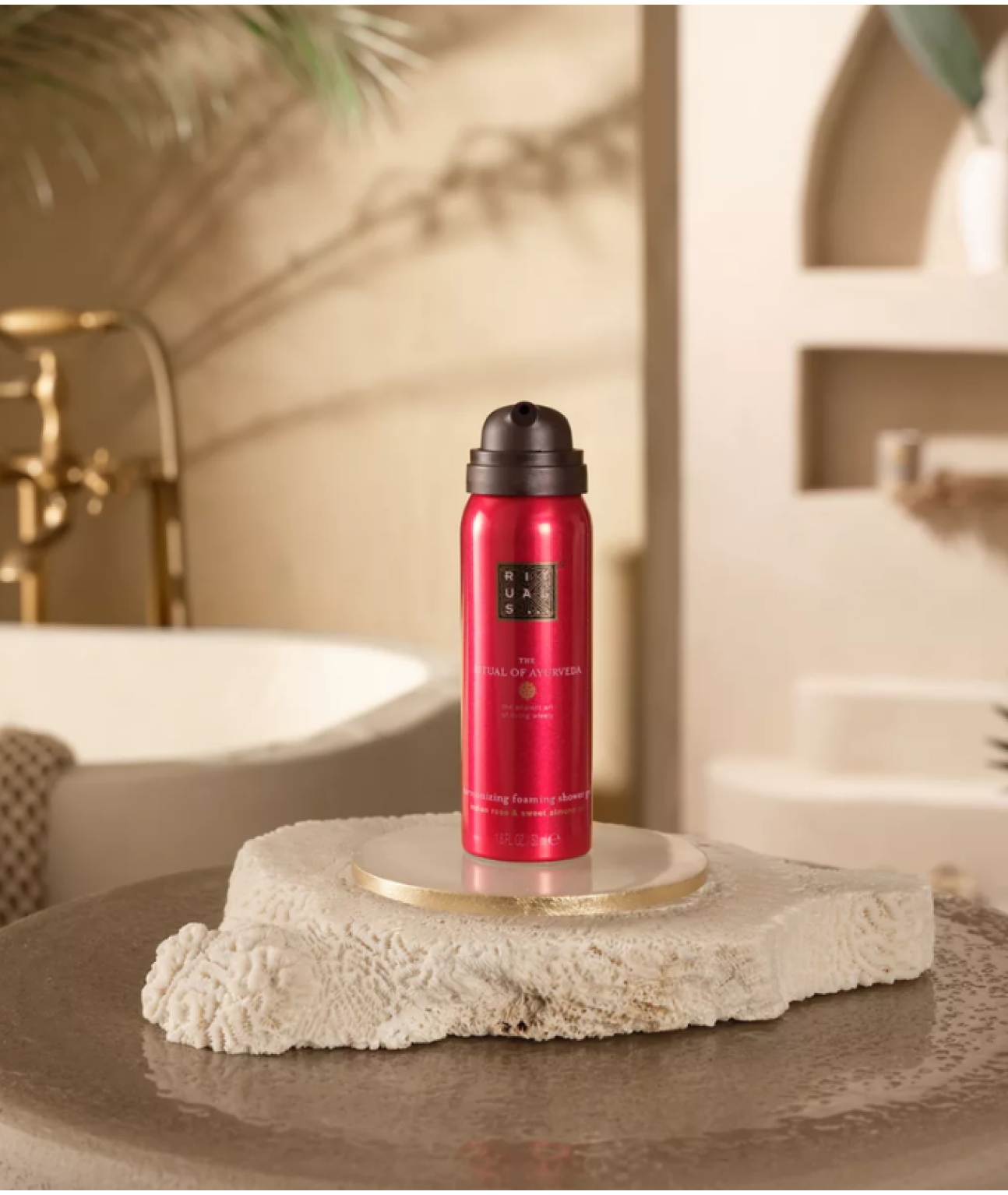 Гель-пінка для душу The Ritual of Ayurveda, 50 мл