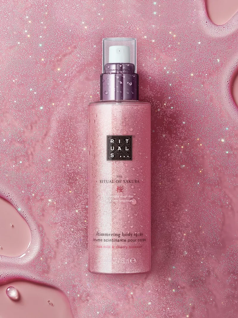 Спрей для тіла з шимером The Ritual of Sakura Shimmering Body Spray, 150 мл
