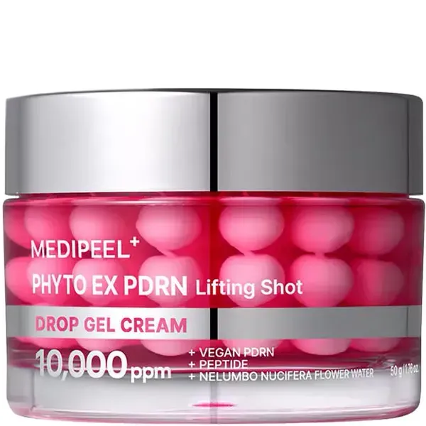 Гель-крем капсульний з ліфтинг-ефектом MEDIPEEL Phyto Ex PDRN Lifting Shot Drop Gel Cream, 50 г
