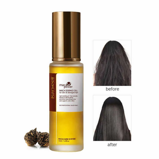 Аргановое масло Karseell Мaca Essence Oil сыворотка для восстановления поврежденных волос, 50 ​​мл