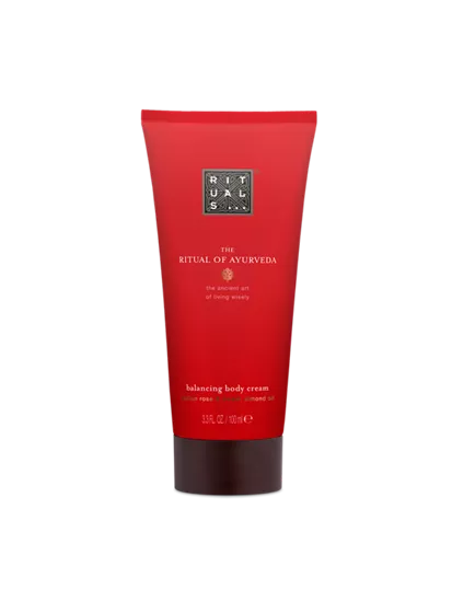Балансуючий Крем для Тіла Rituals "Ritual of Ayurveda" - Rituals The Ritual of Ayurveda Balancing Body Cream Indian Rose & Sweet Almond Oil Travel Version - Blush
