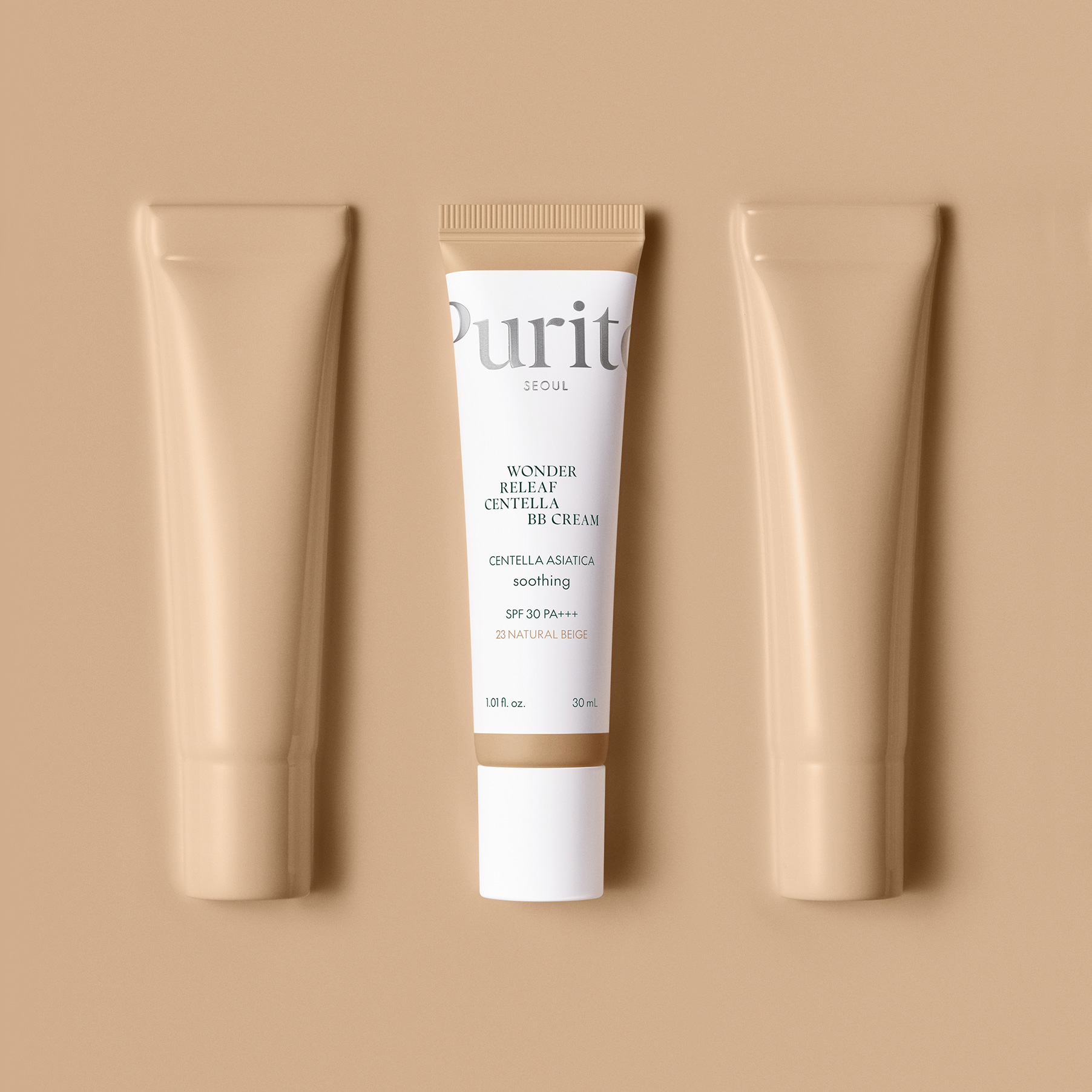 BB-крем з екстрактом центелли Purito Seoul Wonder Releaf Centella BB Cream 23 Natural Beige, - Blush