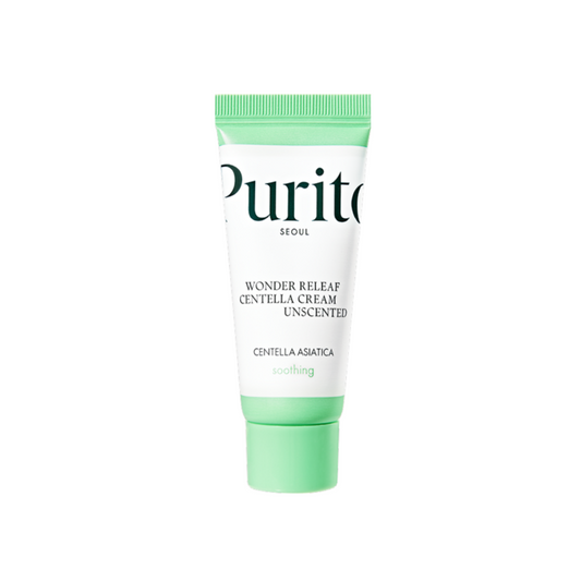 Крем для чутливої шкіри з центеллою без ефірних олій Purito Seoul Wonder Releaf Centella Cream Unscented,