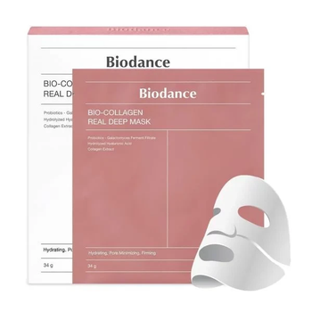 Biodance Bio-Collagen Real Deep Mask Ночная гидрогелевая маска с коллагеном для эластичности кожи