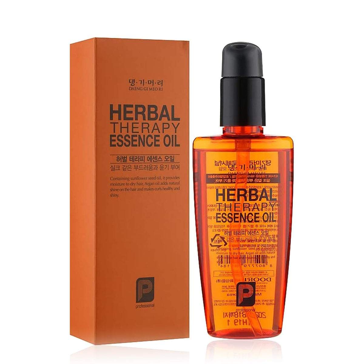 Восстановительное масло для волос Daeng Gi Meo Ri Professional Herbal Therapy Essence Oil на основе целебных трав, 140 мл - Blush