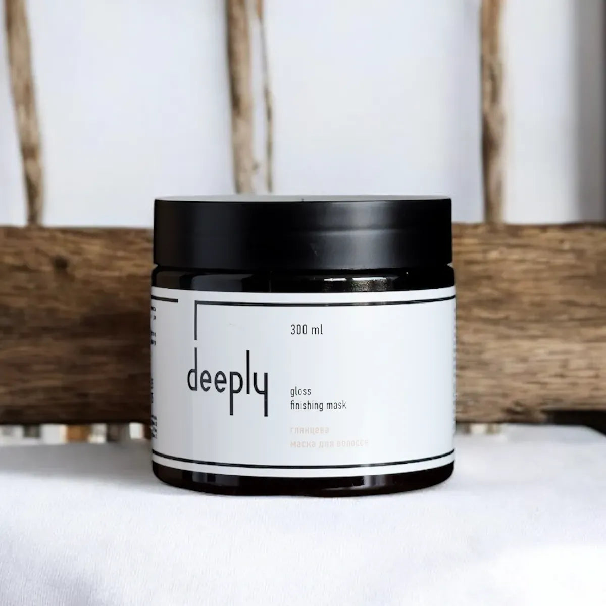 Глянцева маска для волосся Deeply Gloss Finishing Mask