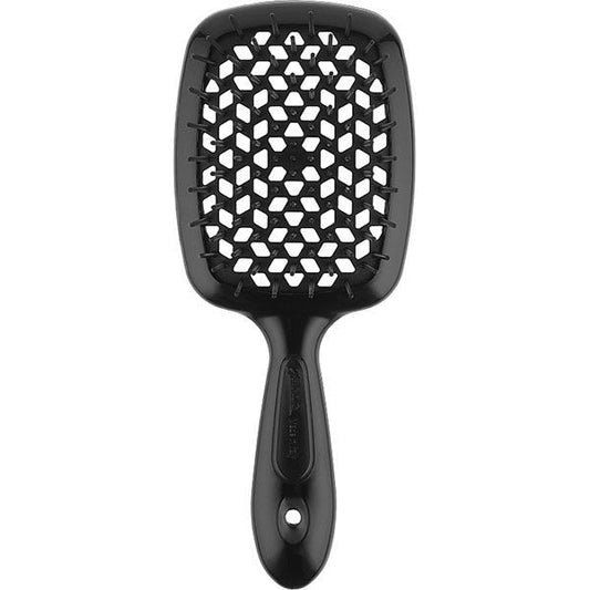 Гребінець для волосся чорний Janeke 1830 Superbrush The Original Italian - Blush