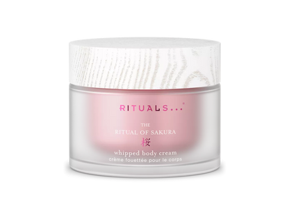Крем для тіла Rituals Sakura вершковий, 220 мл – новий дизайн (скляна банка)