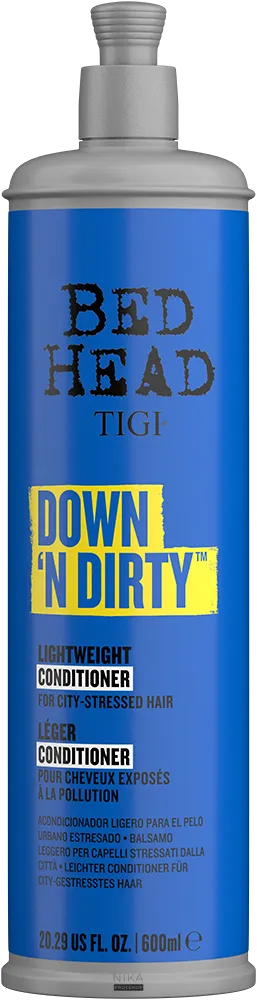 Кондиціонер TIGI Bed Head Down'n Dirty очищаючий-детокс від пилу бруд засоб стайлінгу 400 мл