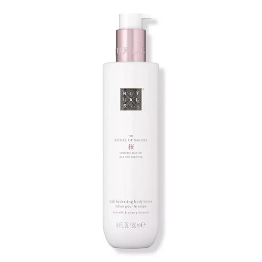 Лосьйон для тіла The Ritual of Sakura Body Lotion Вишуканий аромат з акордами рисового молока й квітучої вишні.