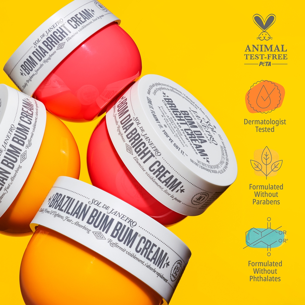 Подарунковий набір Sol de Janeiro Body Paradise Minis 2 міні креми Brazilian Bum Bum Cream + Bom Dia Bright Cream 2*25 мл