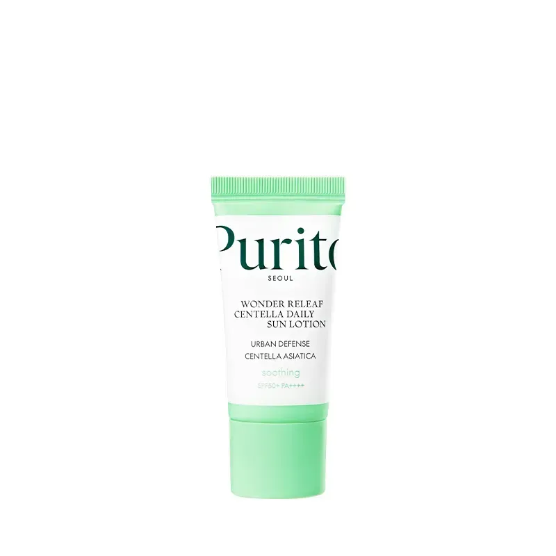 Мініатюра сонцезахисного лосьйона з центеллою Purito Seoul Wonder Releaf Centella Daily Sun Lotion, 15 ml