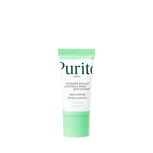 Мініатюра сонцезахисного лосьйона з центеллою Purito Seoul Wonder Releaf Centella Daily Sun Lotion, 15 ml