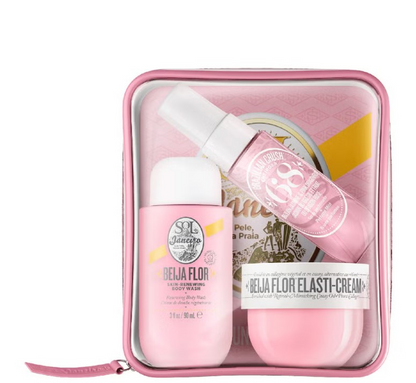 Набор дорожный для тела Sol De Janeiro Beija Flor Jet Set розовый