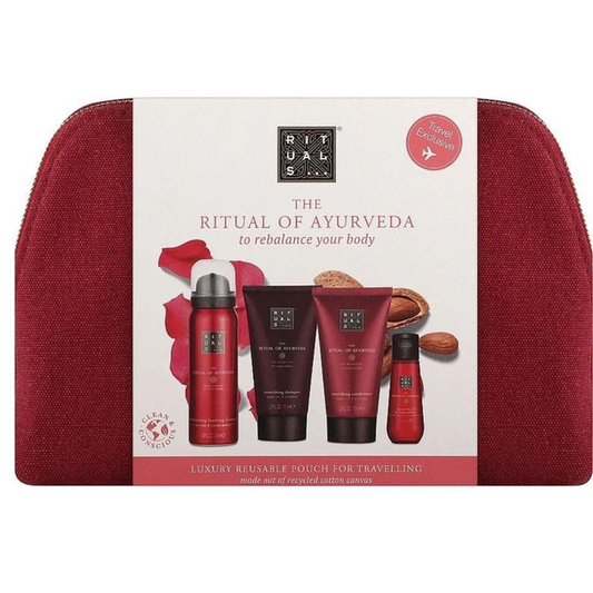 Набір дорожній із косметичкою The Ritual of Ayurveda Travel Set Rituals