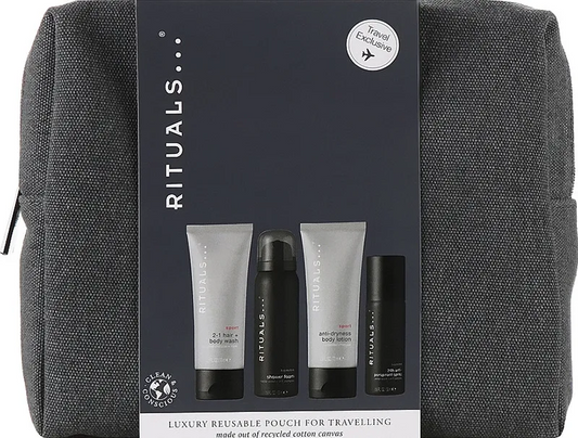 Набір дорожній із косметичкою The Ritual of Homme Travel Set Rituals