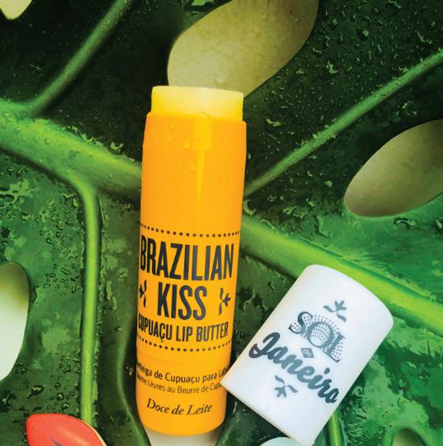 Олія для губ Brazil Kiss Cupuaçu SOL DE JANEIRO - Бальзам для губ дорожнього розміру, 6,2 g