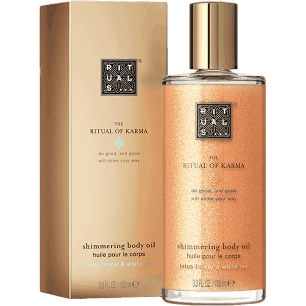 Олія з шиммером для тіла The Ritual of Karma Body Shimmer Oil 100 ml - Blush