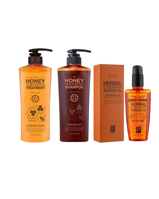 Набір шампунь ,кондиціонер ,олія "Медова терапія" Daeng Gi Meo Ri Honey Therapy