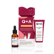 Подарунковий набір для зволоження шкіри Q+A Hydrating Heroes Gift Set - Blush