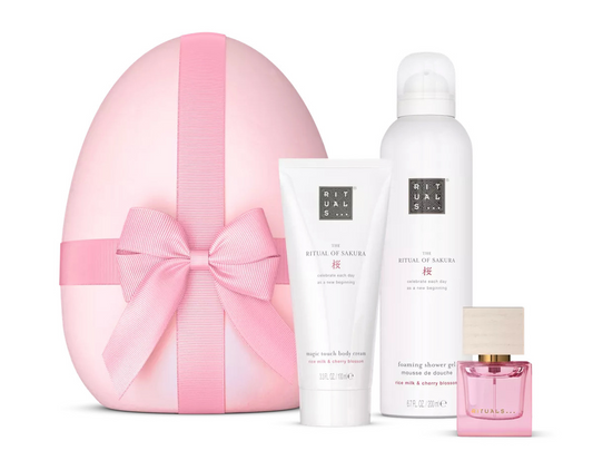 Подарунковий набір Пасхальне яйце Rituals Easter Egg The Ritual of Sakura, розмір M - Blush
