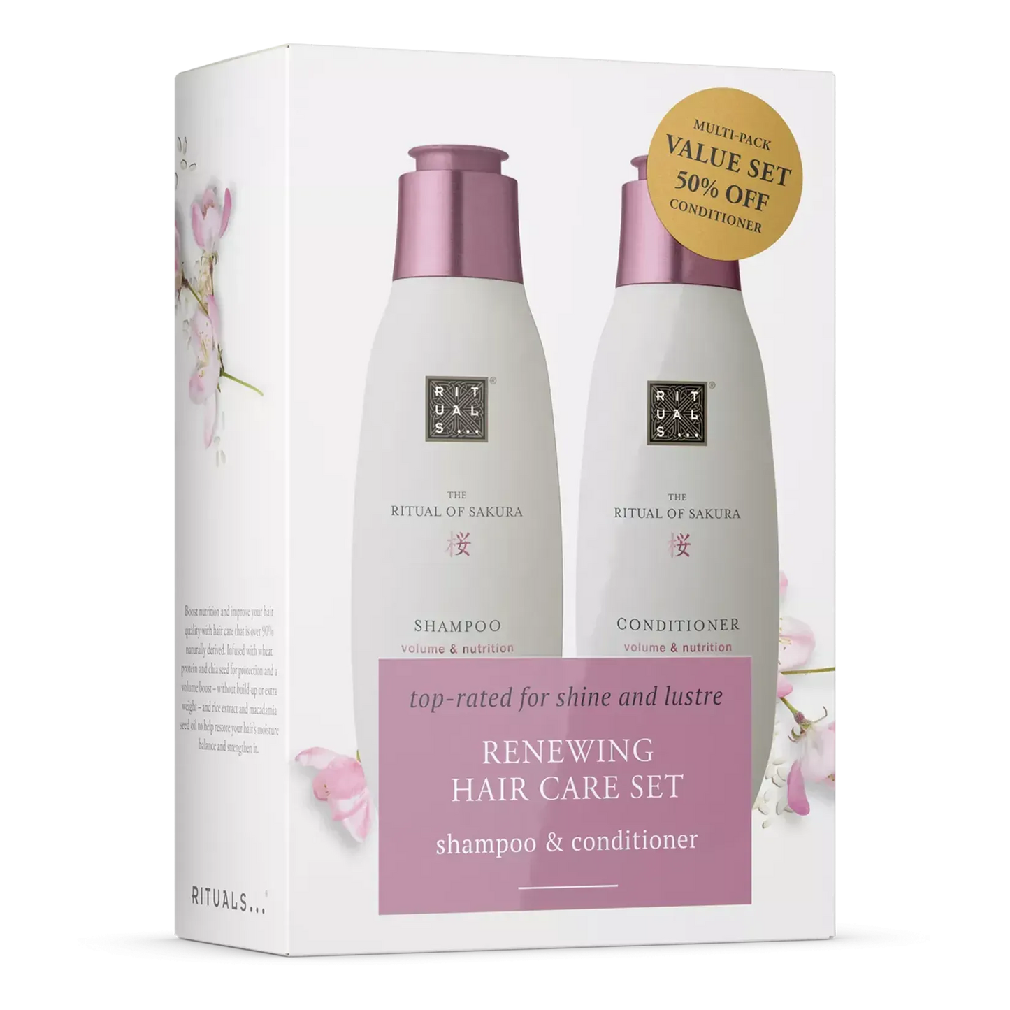 Шампунь і кондиціонер. Набір.Ritual of Sakura. 250 мл + 250 мл. Виробництво-Нідерланди