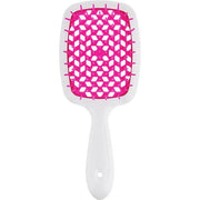 Щітка для волосся Janeke Superbrush (біла з малиновим) - Blush