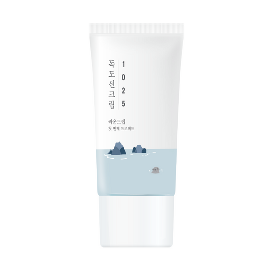 Солнцезащитный крем с морской водой ROUND LAB 1025 Dokdo Sunscreen 50 ml