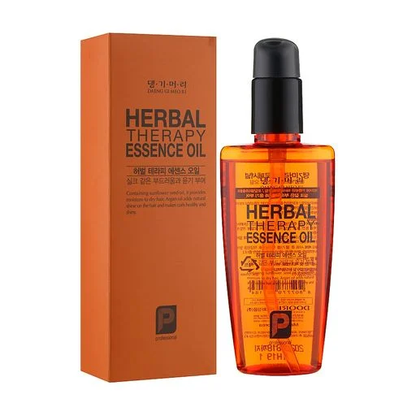 Восстановительное масло для волос Daeng Gi Meo Ri Professional Herbal Therapy Essence Oil на основе целебных трав, 140 мл - Blush