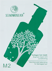 Відновлююча маска-бальзам з колагеном для волосся Xiaomoxuan New Collagen